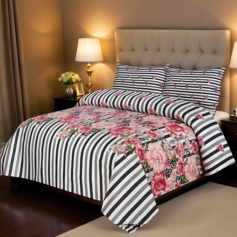 Conjunto de Cama de Seda - Aster