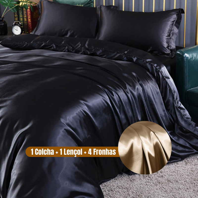 Colcha de Seda Gelada Luxurious Max
