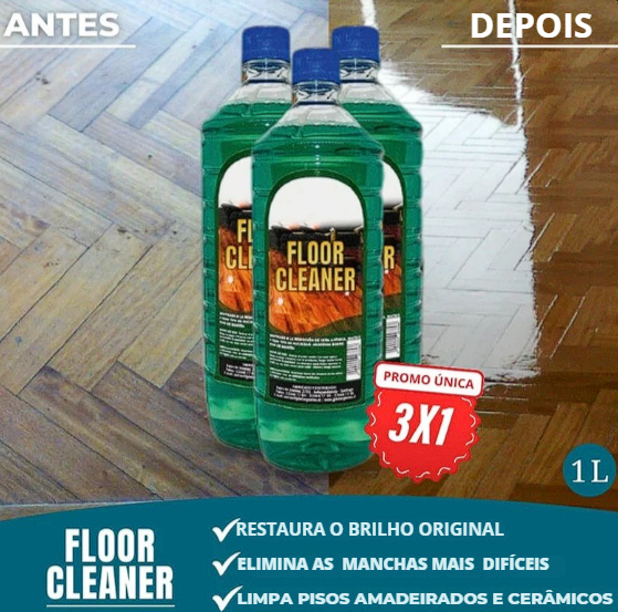 [COMPRE 1 LEVE 2] Restaurador de pisos - Floor cleaner™ + Rodo de espuma