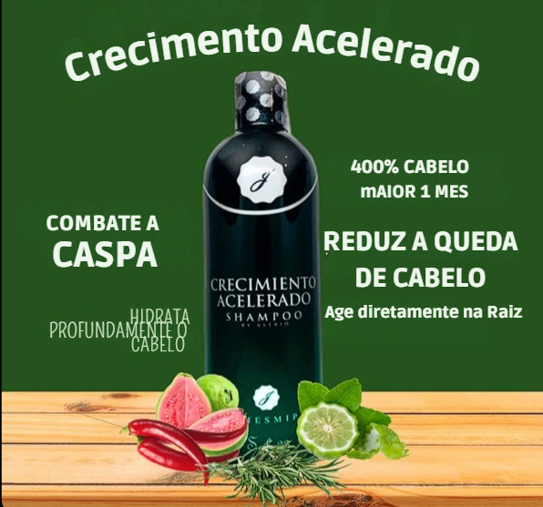 [COMPRE 1 LEVE 2] Shampoo - Crescimento Acelerado™ + Tônico capilar