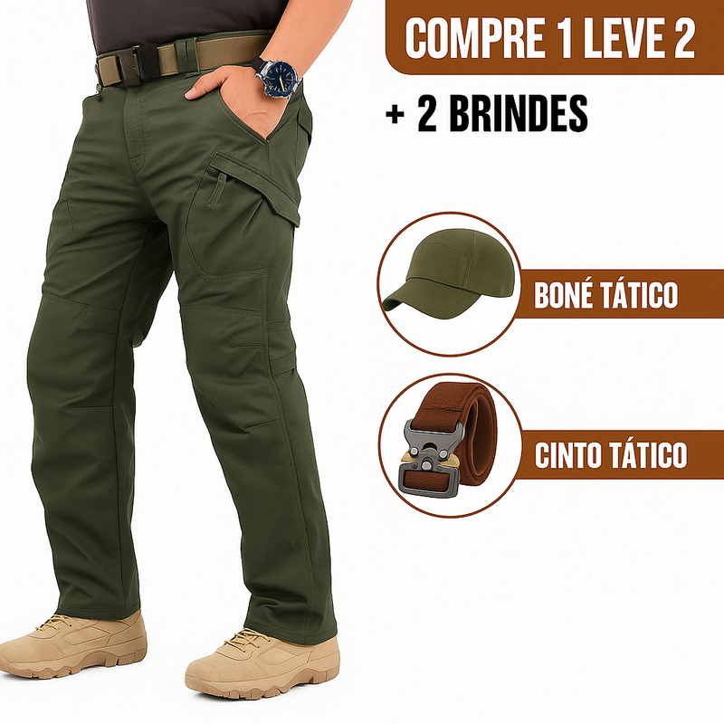 Calça Tática Steel Vivazza + [Brindes Exclusivos]
