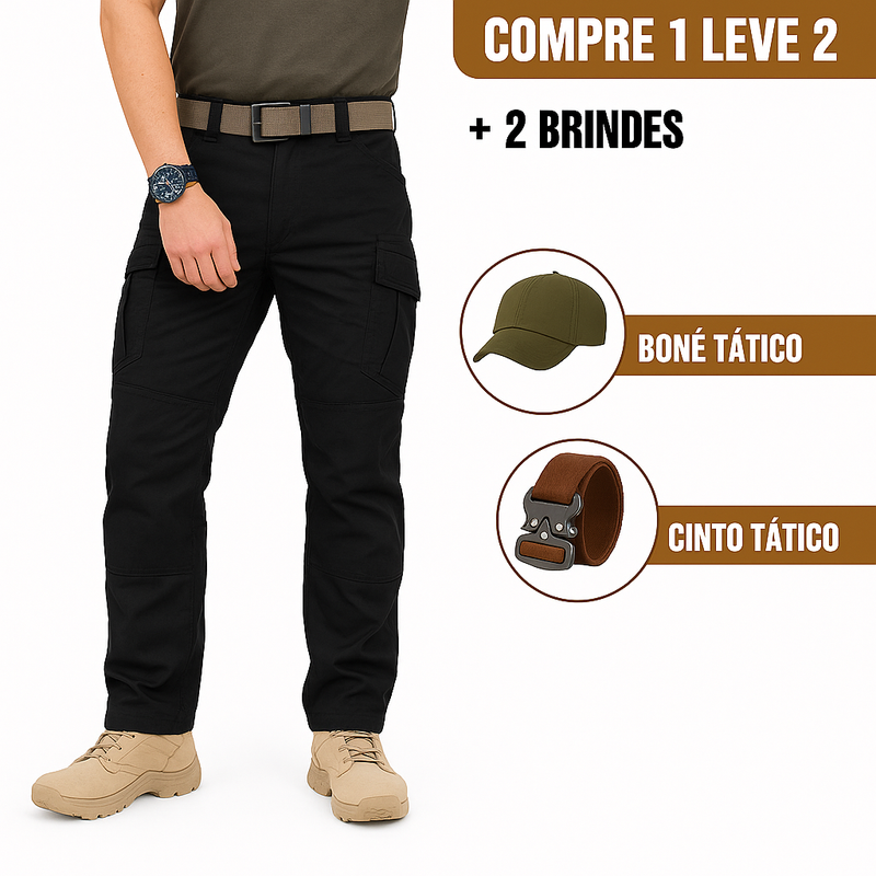Calça Tática Steel Vivazza + [Brinde Exclusivo]