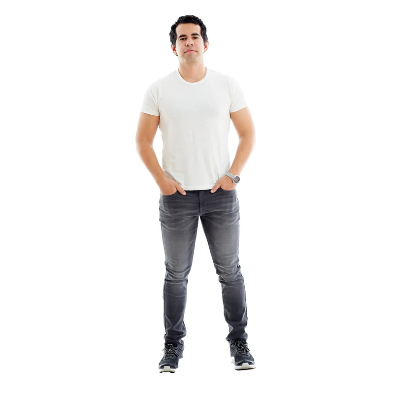 [COMPRE 1 LEVE 2] Calça Jeans - Slim Confort™ + Camisa branca