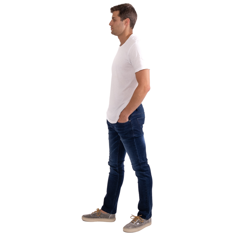 [COMPRE 1 LEVE 2] Calça Jeans - Slim Confort™ + Camisa branca