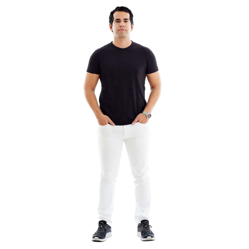 [COMPRE 1 LEVE 2] Calça Jeans - Slim Confort™ + Camisa branca