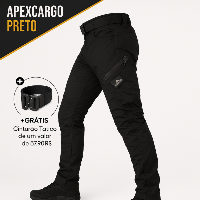 [COMPRE 1 LEVE 2] Calça Tática - ApexCargo™ + Cinto Tático Grátis