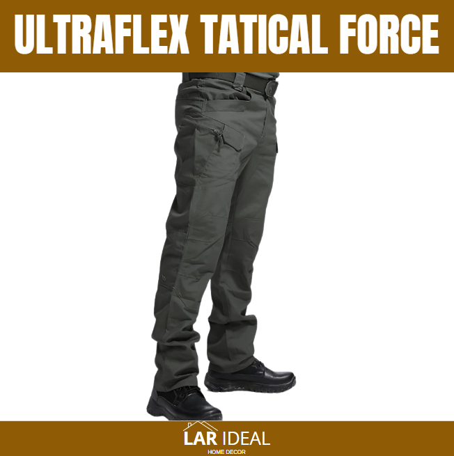 [COMPRE 1 LEVE 2] Calça Masculina - Ultraflex Tatical Force + Bermuda Grátis
